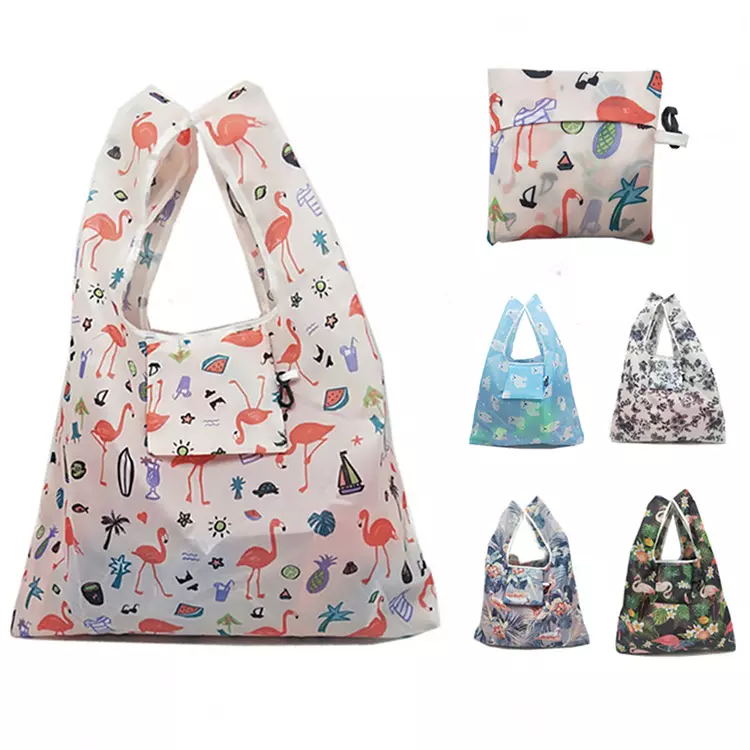 Light Weight Foldable Grocery Bags Tote