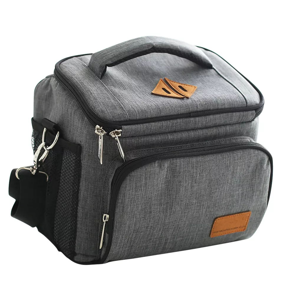 Large Insulated Cooler Bag with Shoulder Strap
