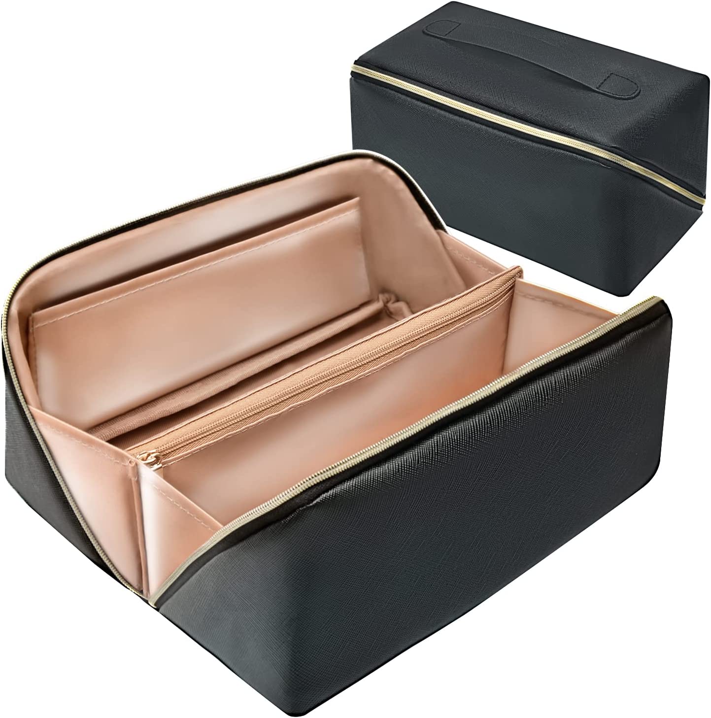 Large Wide-open Cosmetic Bag 