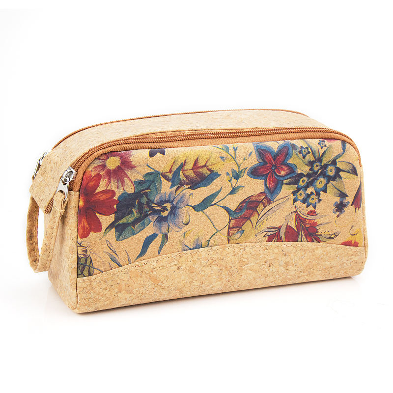 Eco Cork Cosmetic Makeup Bag