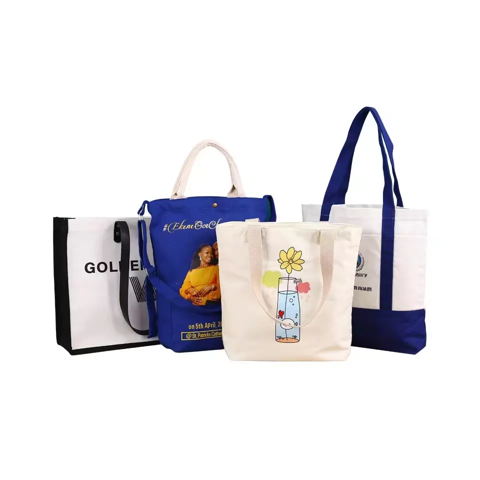 Canvas Tote Bag Shopper Grocery Bag