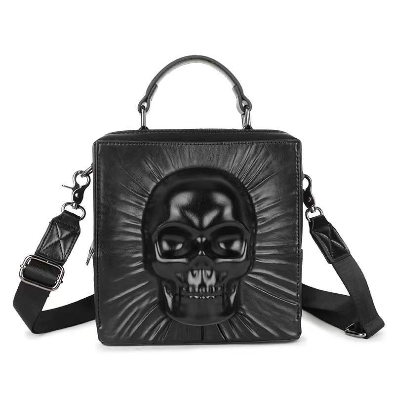 Stylish Skull Bag Purse Handbag