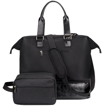 Durable Duffel Bag Weekender Bag with Shoe Compartment