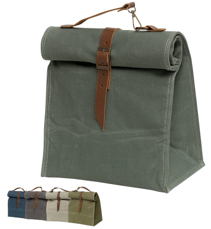 Foldable Canvas Lunch Bag