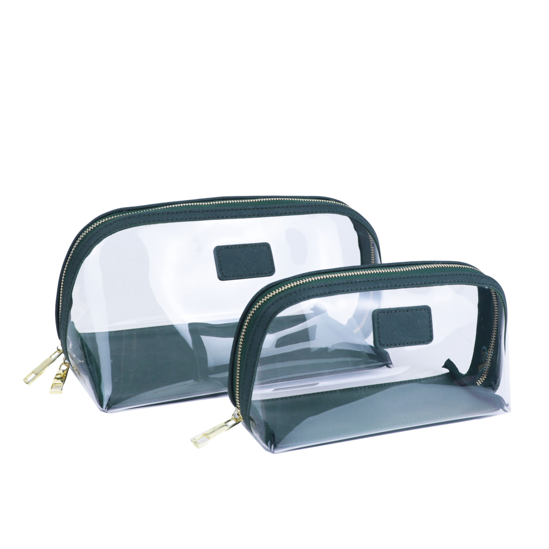 Clear Cosmetic Bag Set