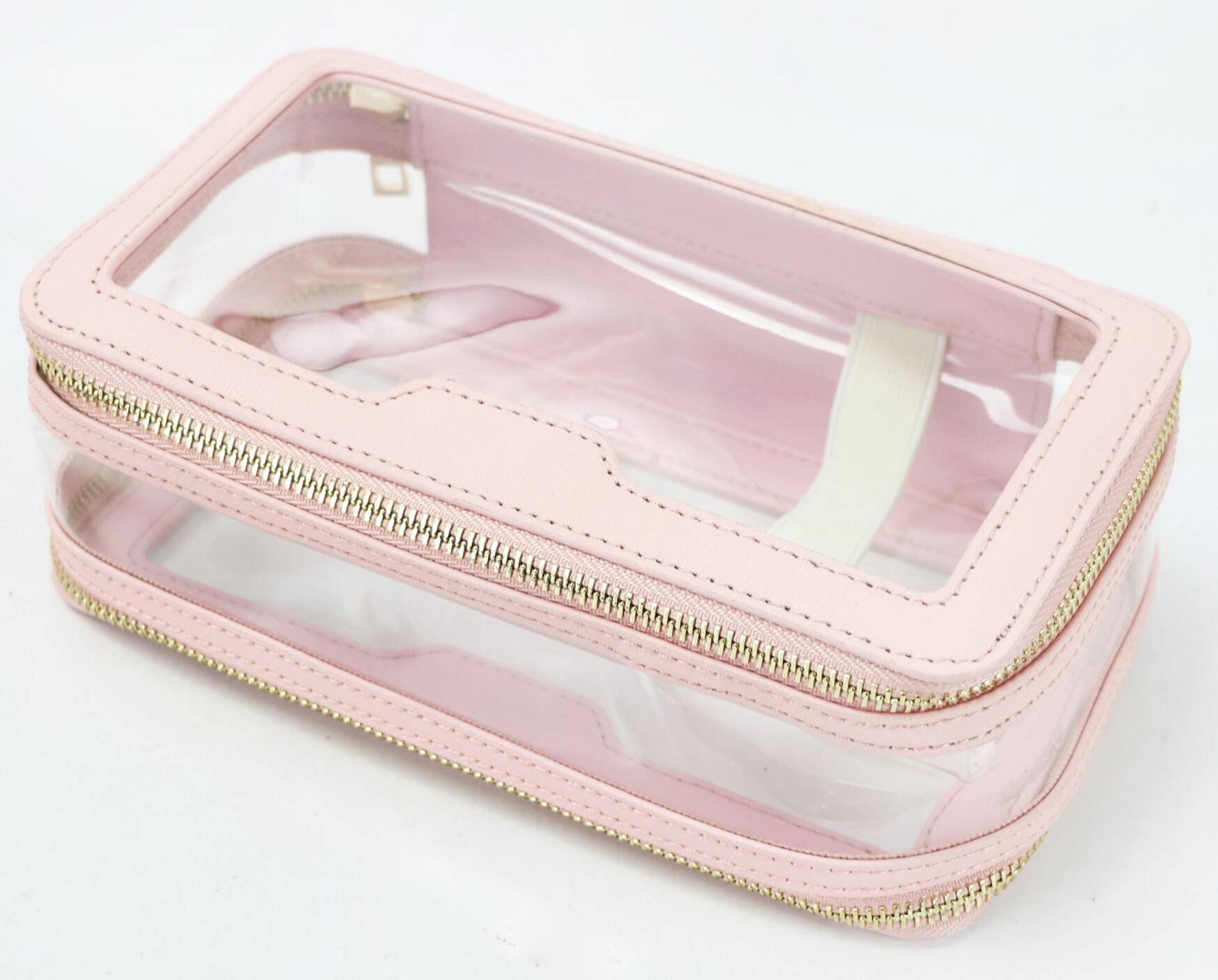 Double Layer Clear Makeup Bag
