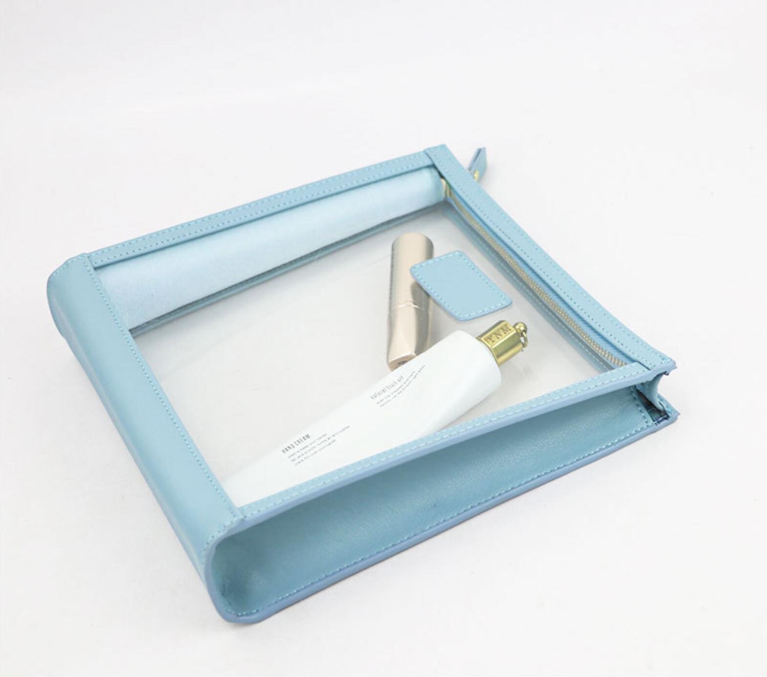 PVC Makeup Bag with Gusset