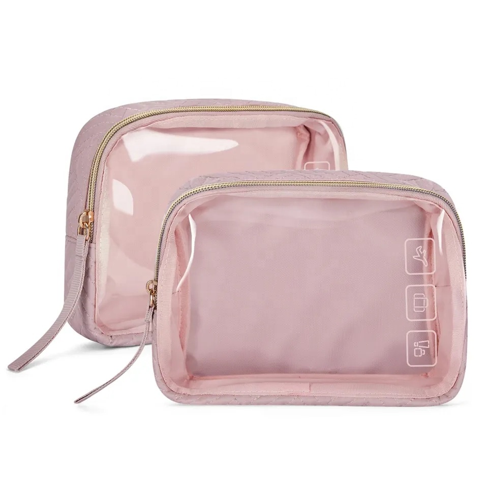 Clear Makeup Organizer Quart Size