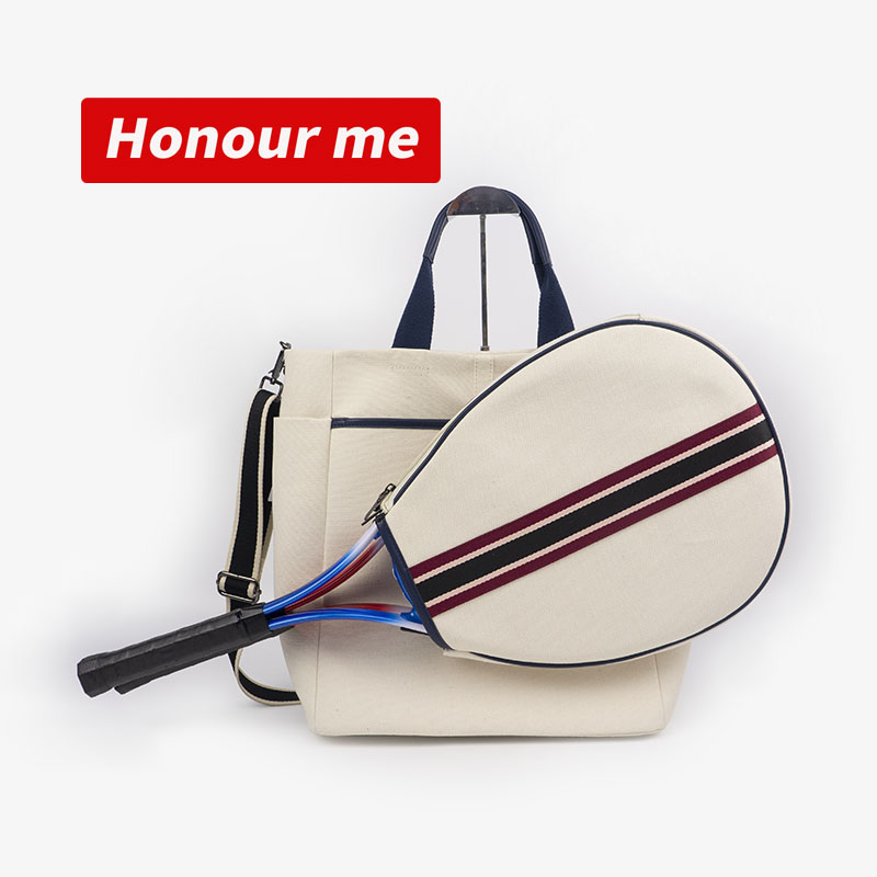 Eco Canvas Tennis Bag