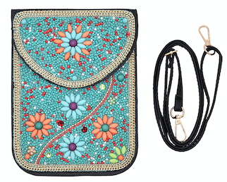 Handmade Crossbody Beaded Bag
